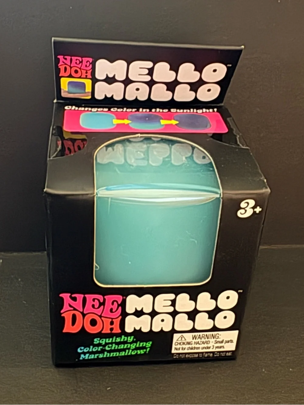 NeeDoh Mello Mallo Color-Changing Squishy Toy - bled